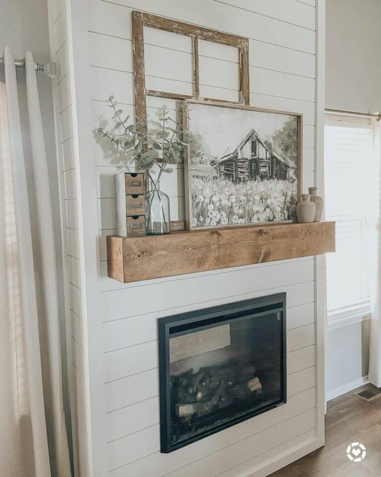 Rustic Fireplace Mantel Décor Ideas Soul & Lane