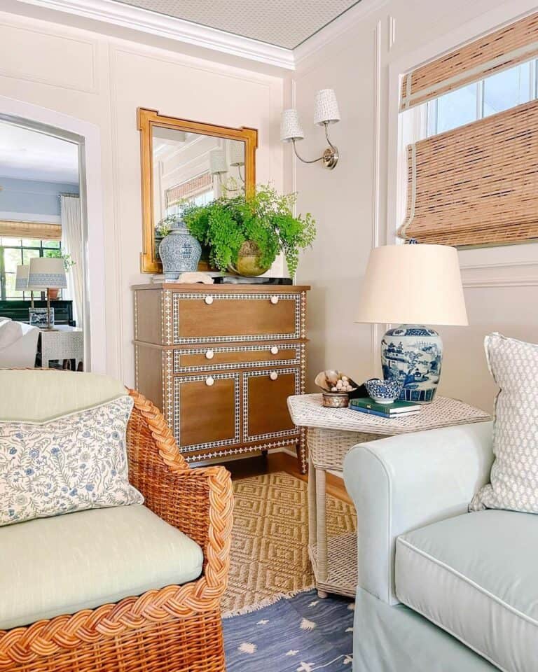Seafoam Green Arcmhairs for a Coastal Living Area