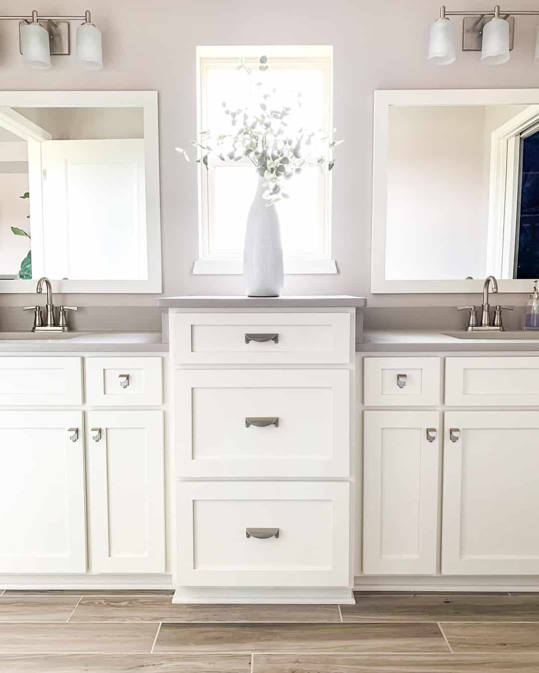Shakerstyle Vanities With Gray Countertops Soul & Lane
