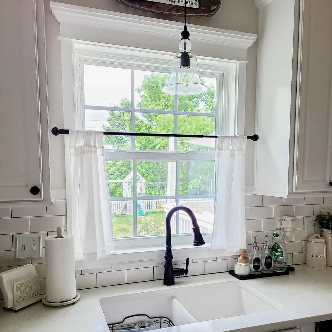 Sheer Café Curtains - Soul & Lane