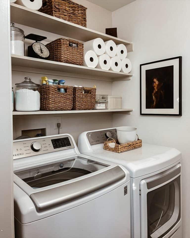 Small Laundry Room Ideas With Top Loading Washer