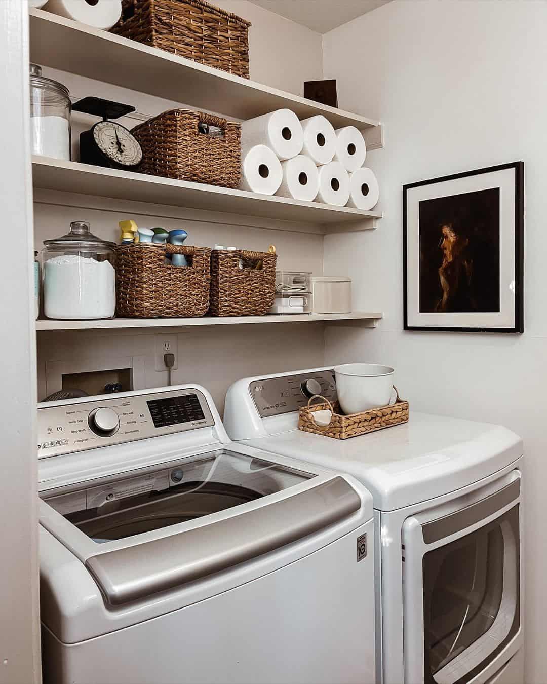 30 Aesthetically Pleasing Small Laundry Room Ideas