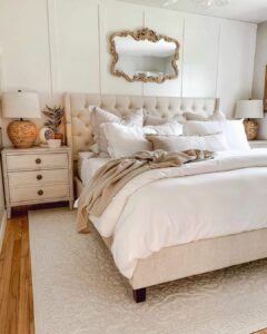 Small Master Bedroom Ideas for a King-size Bed