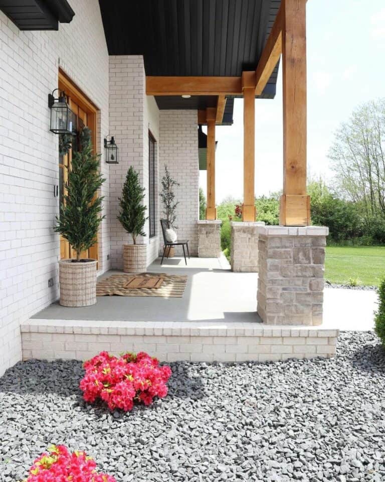 Small Porch Decorating Ideas for a Modern Farmhouse Look