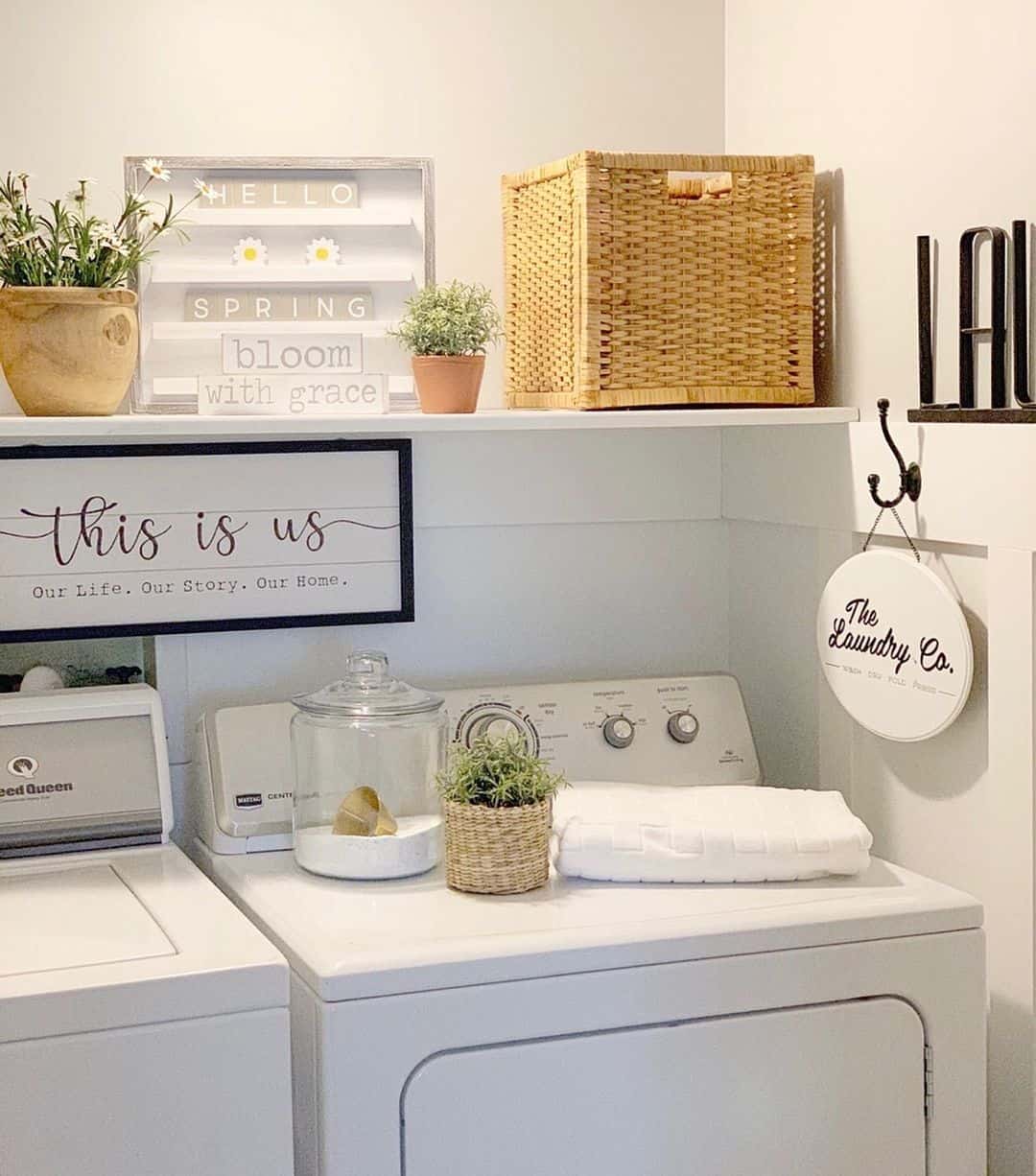 30 Aesthetically Pleasing Small Laundry Room Ideas