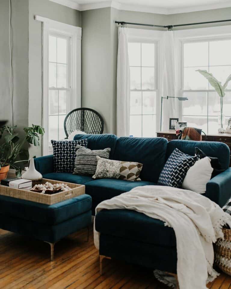 Sweet and Relaxing Boho Living Room