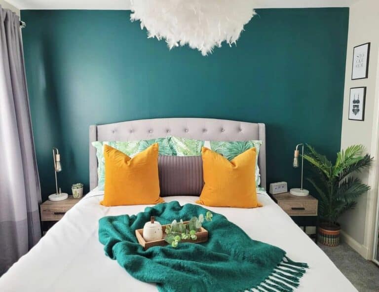 Teal and Yellow Bedroom Ideas