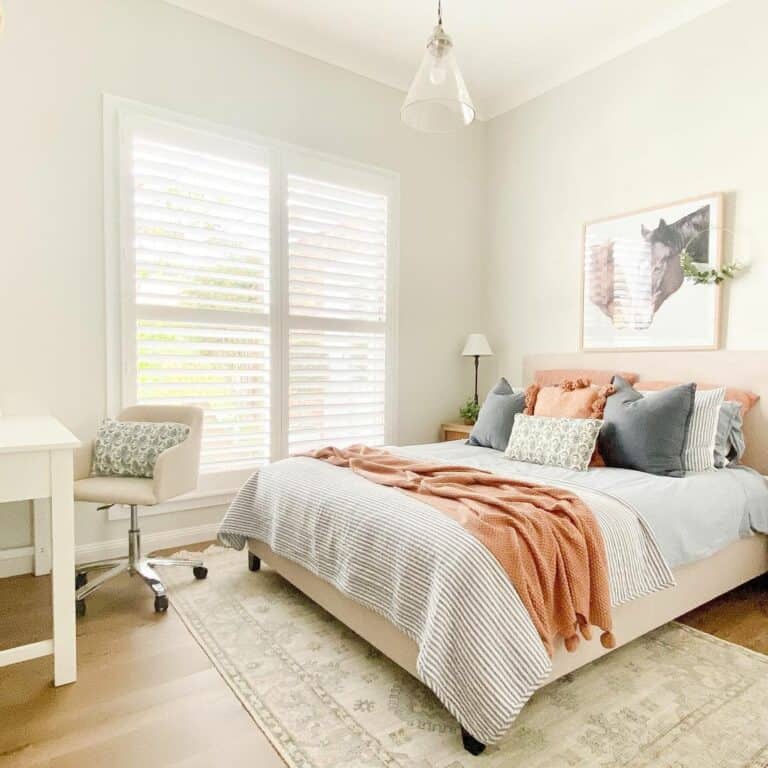 Textured White Coverlet