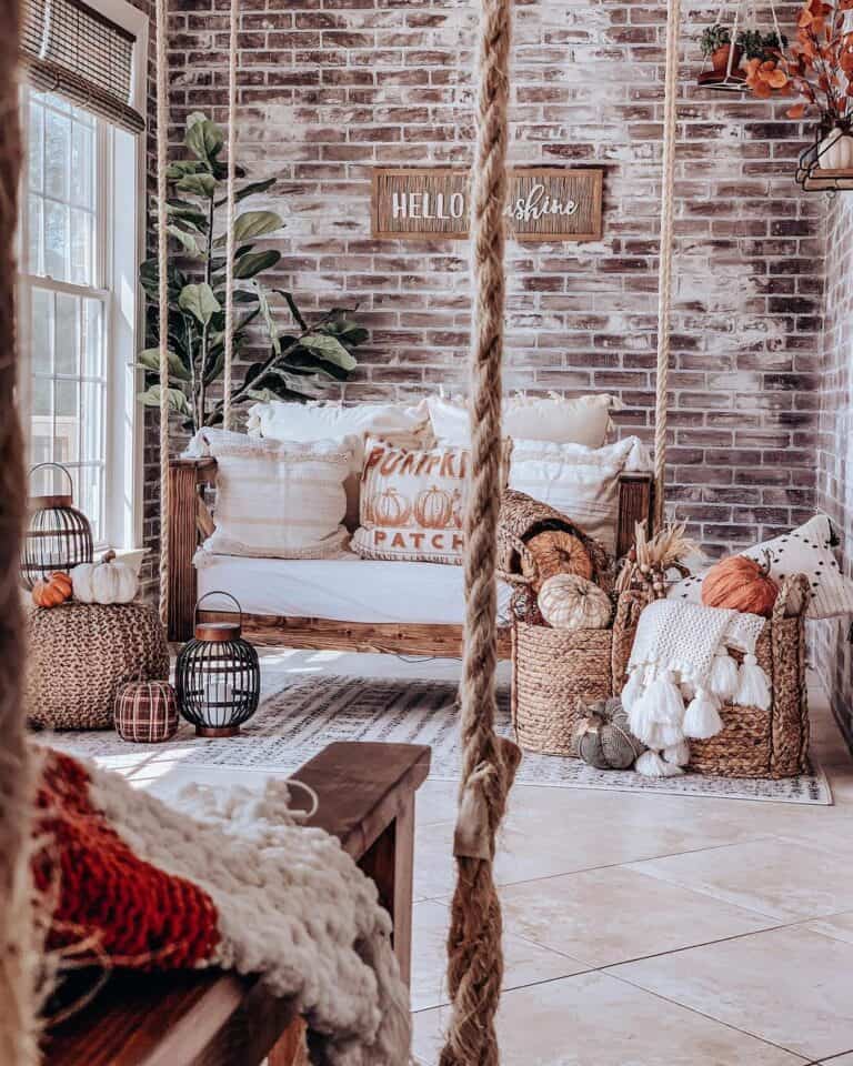 Tile and Brick Interior