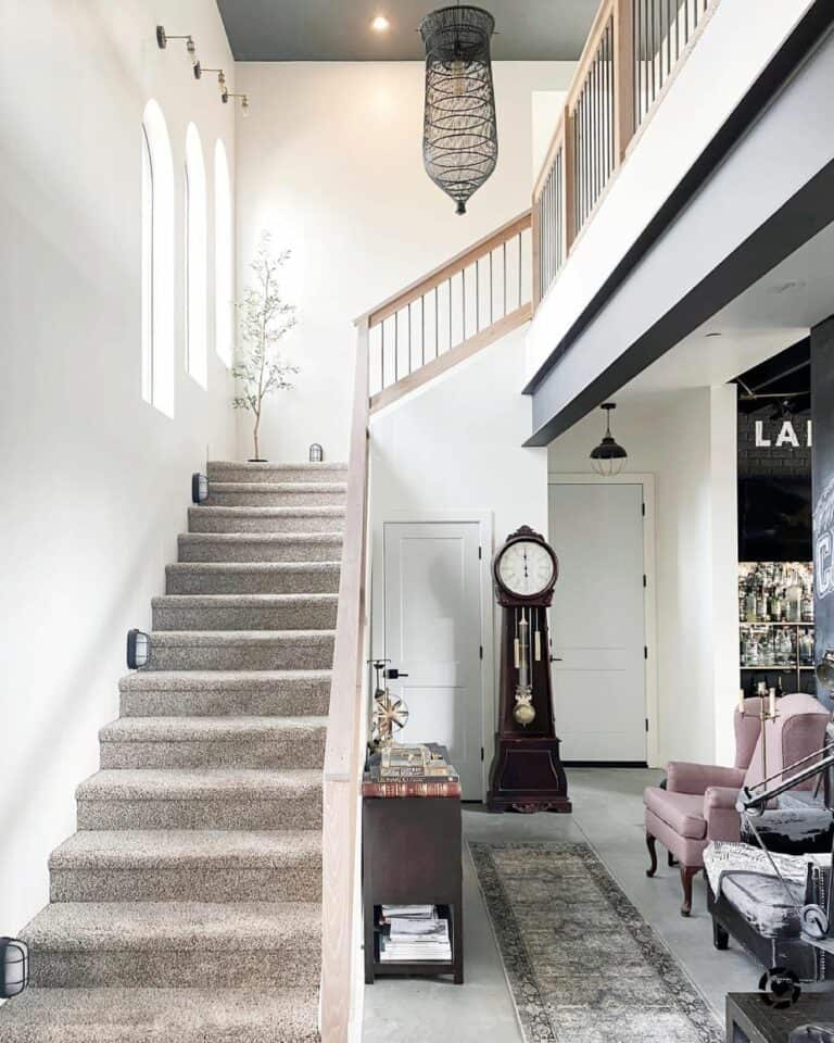 Traditional Meets Modern Living Room