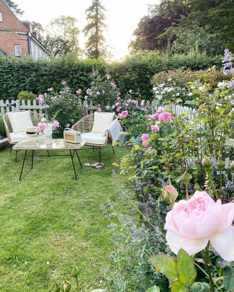 Verdant English Garden Backyard Inspiration