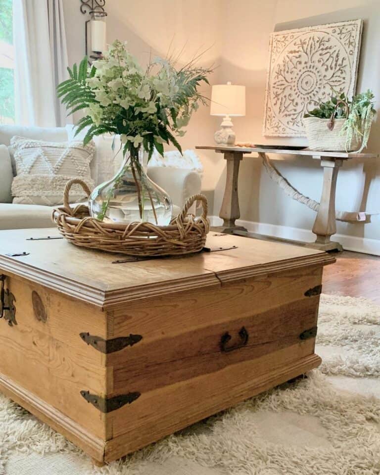 Vintage Coffee Table Bouquet