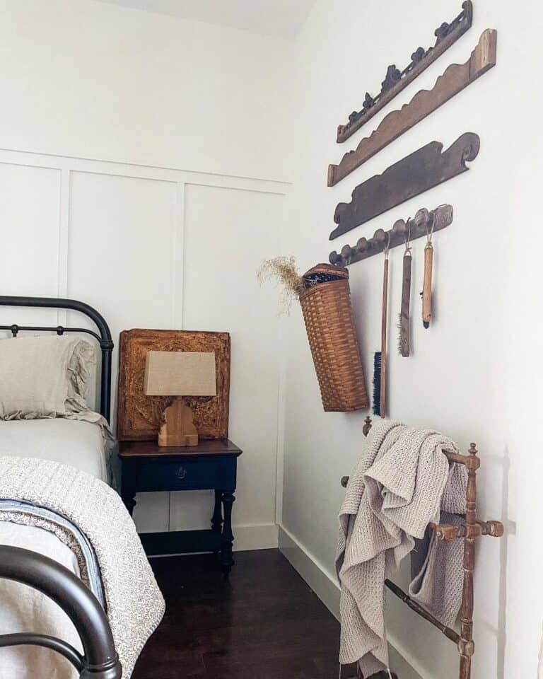 Vintage Farm Tools as Wall Décor