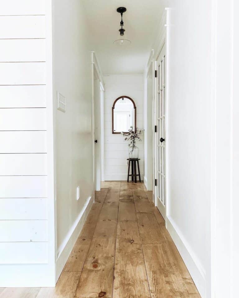 Vintage Farmhouse Décor and Wood Flooring