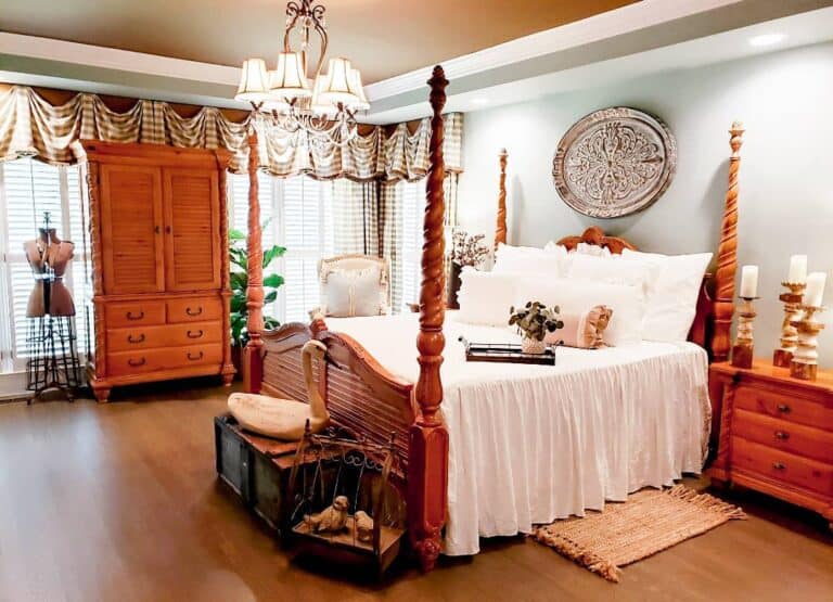 Vintage Farmhouse Master Bedroom Ideas