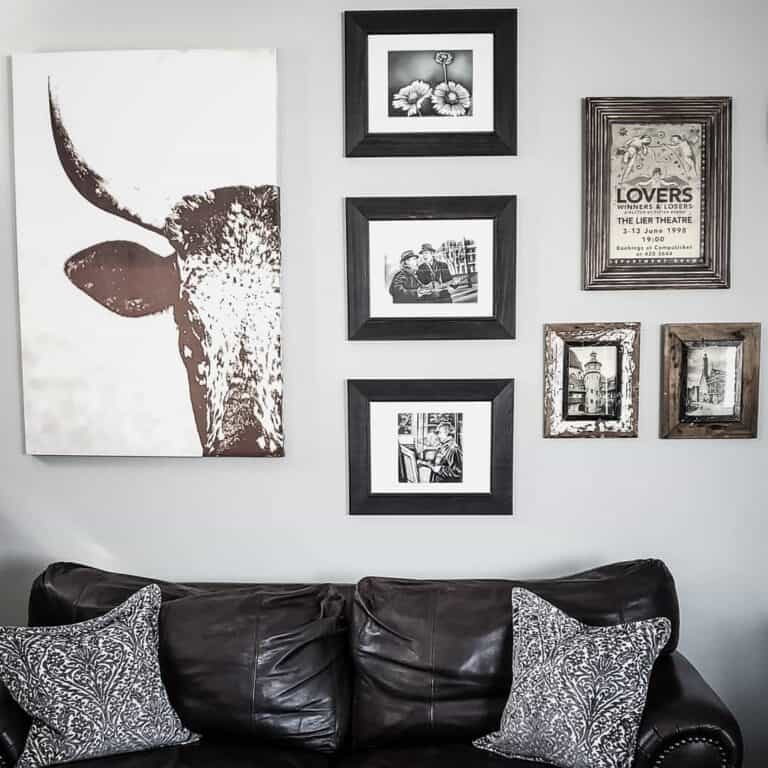 Vintage Meets Modern Living Room Design