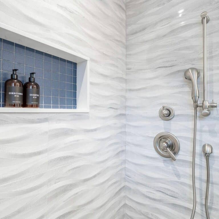 Wavy Tiles for Shower