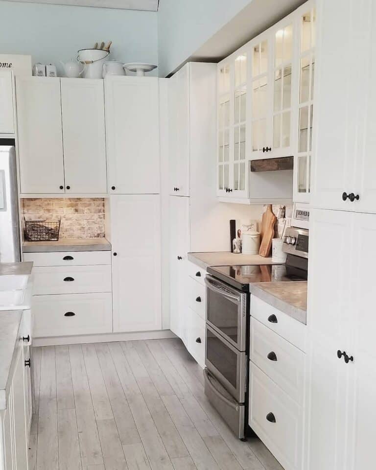 White Cabinet Kitchen Backsplash Ideas