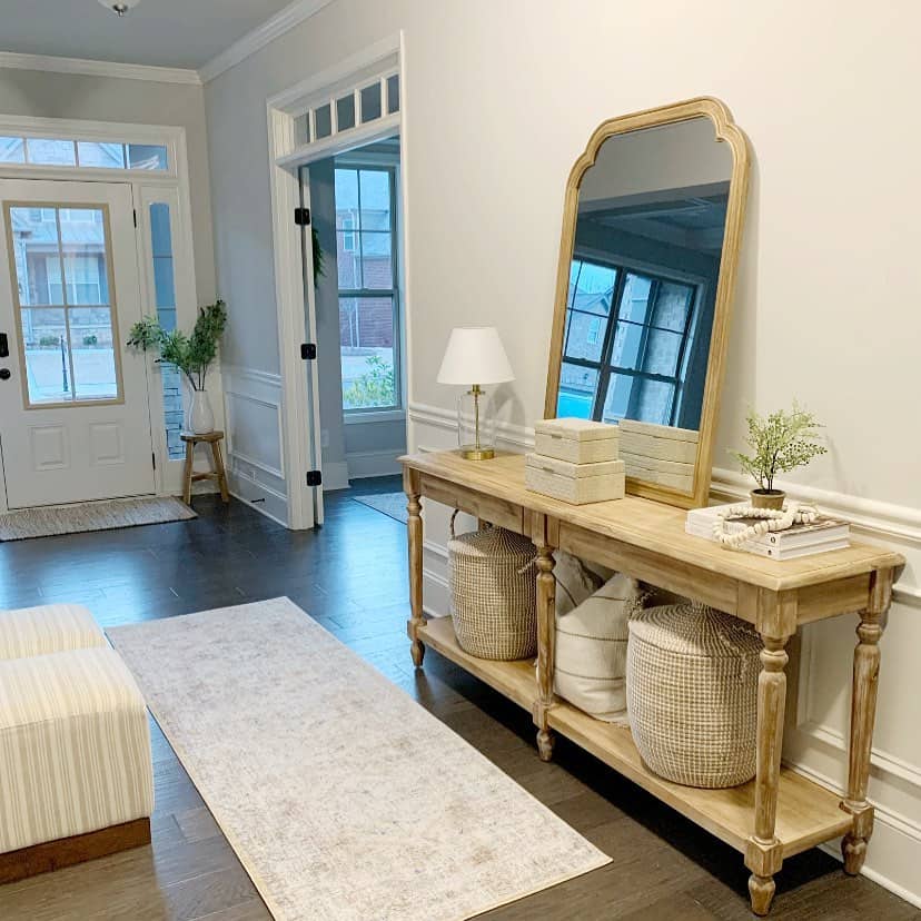 White French Door With Transom Windows