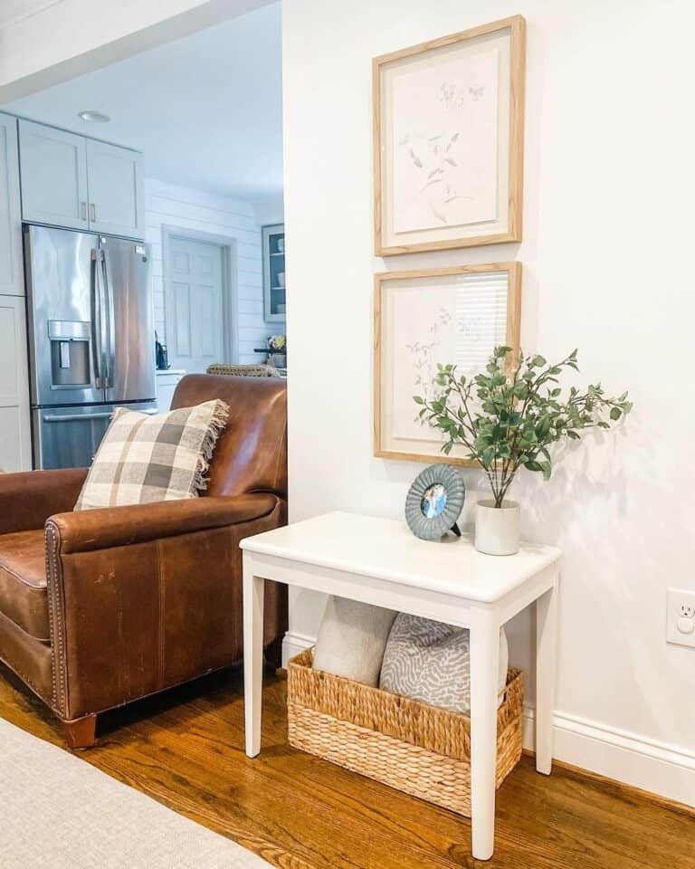 White Painted Furniture for a Clean Look
