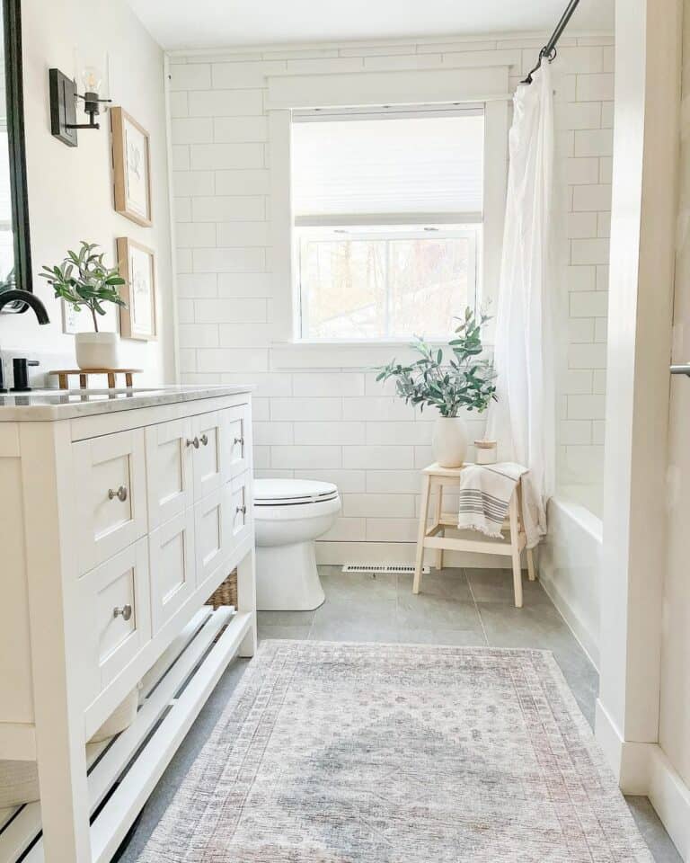 30 Bathroom Rug Ideas to Create a Spa Sanctuary