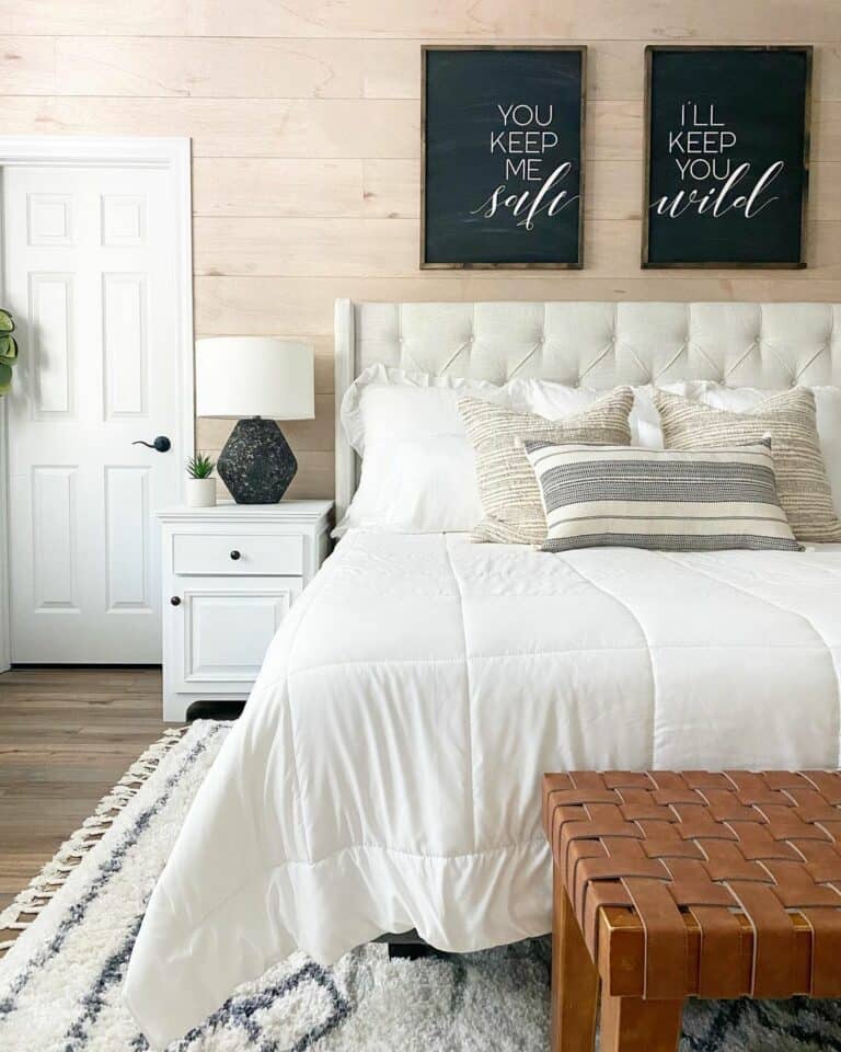 Wooden Accent Wall