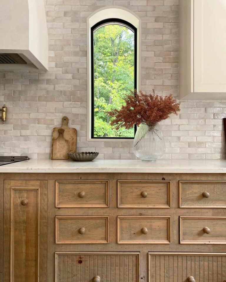Wooden Inset Cabinet Kitchen Design
