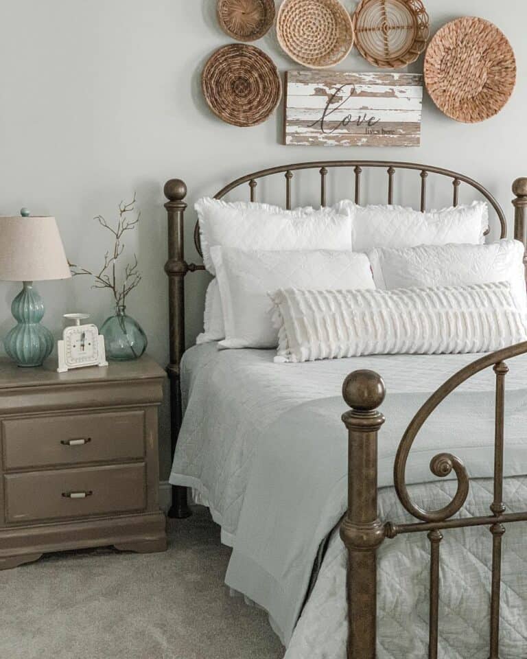 Woven Basket Wall Décor Inspiration