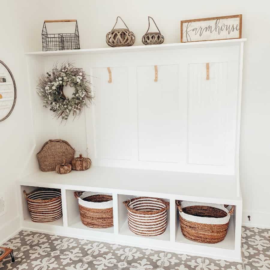 Woven Wonders Mudroom Inspiration