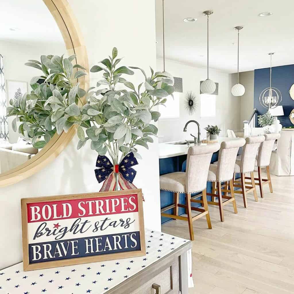 4th of July-themed Kitchen