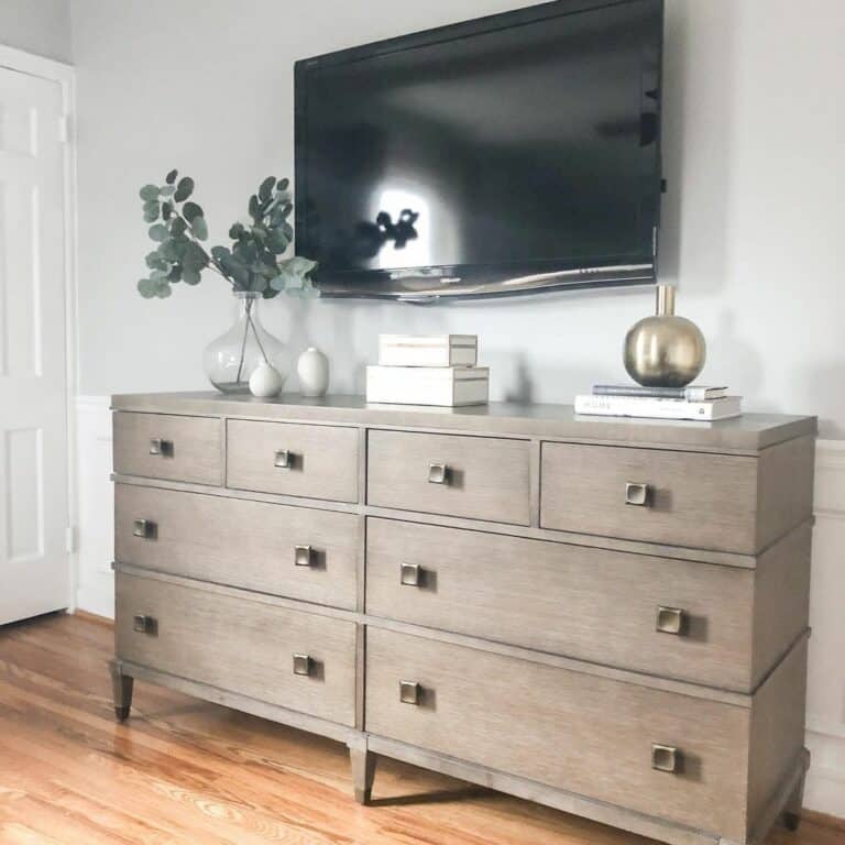 Ash-toned Modern Farmhouse Furniture for a Bedroom