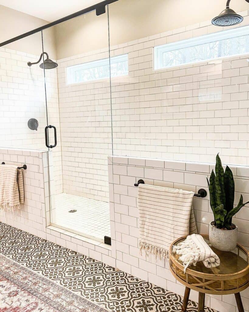 Bathroom With Double Walk-in Shower - Soul & Lane