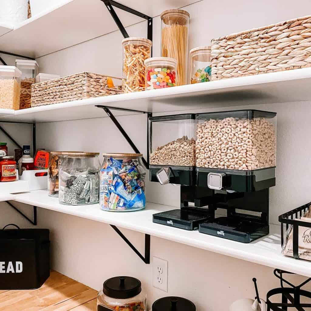 24 Floating Pantry Shelves to Define Your Space
