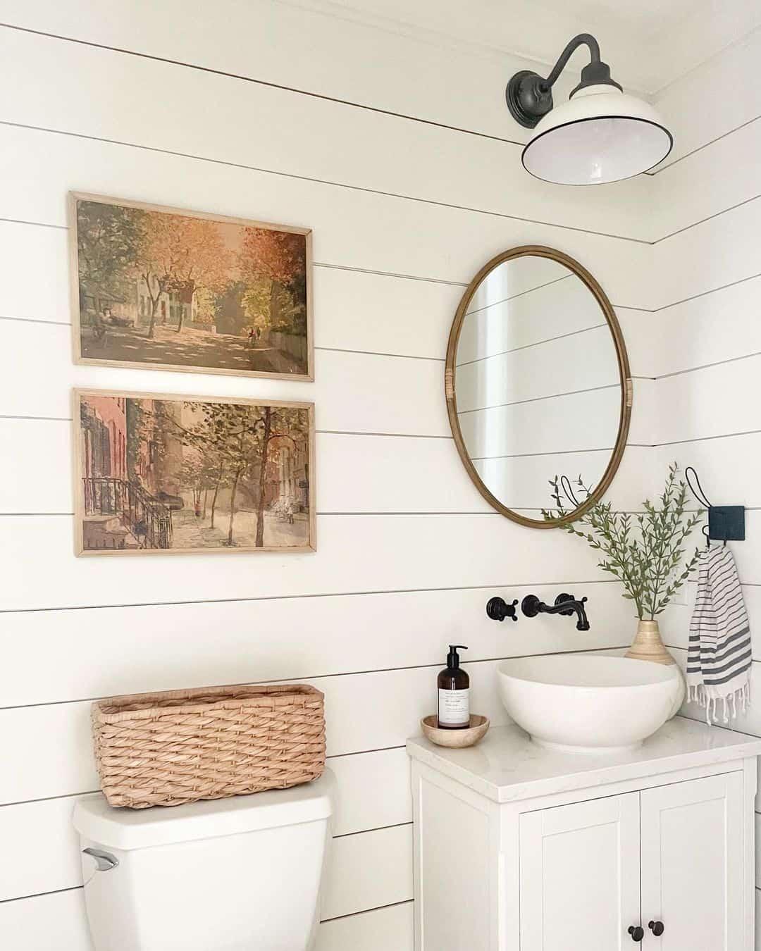 30 Stunning Half Bathroom Décor Ideas To Try Today