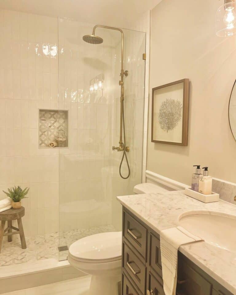 Built-in Shower Niche
