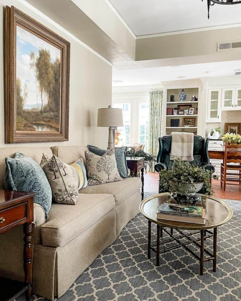 Classic Southern Living Room