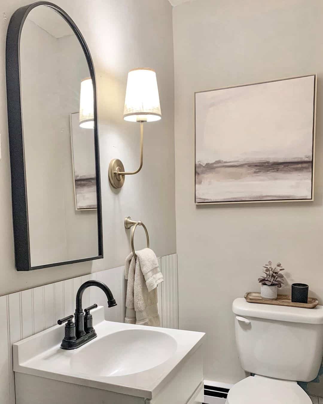 30 Stunning Half Bathroom Décor Ideas To Try Today