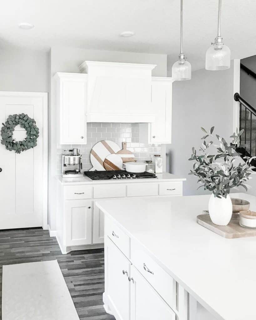 Cool-toned Modern Kitchen