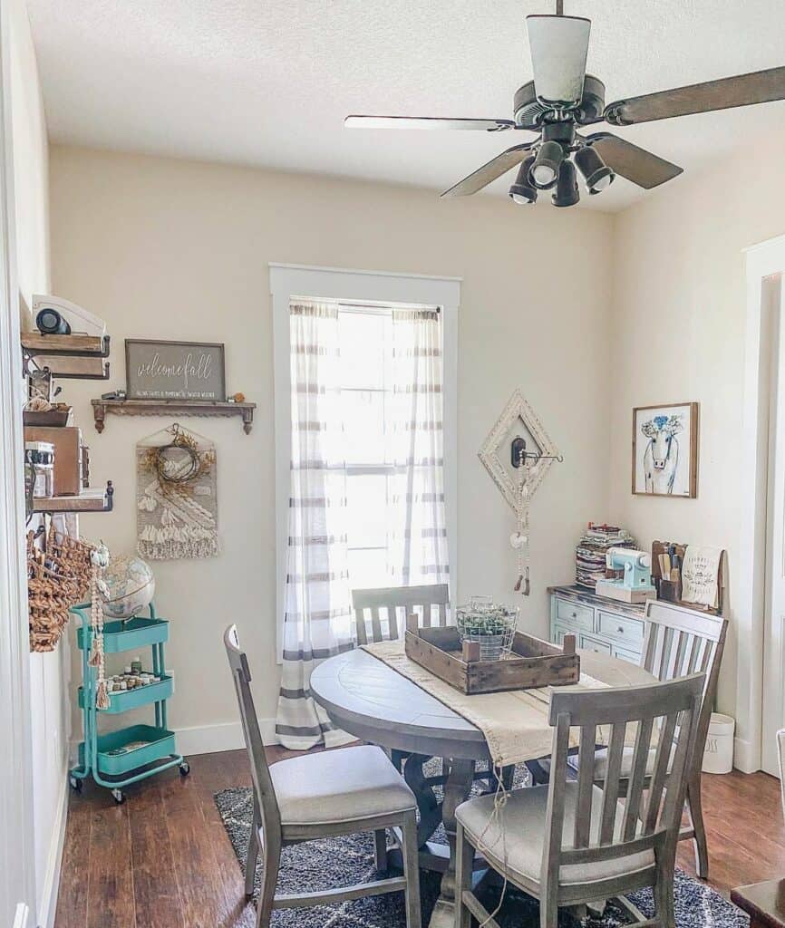 Cottage-style Craft Room