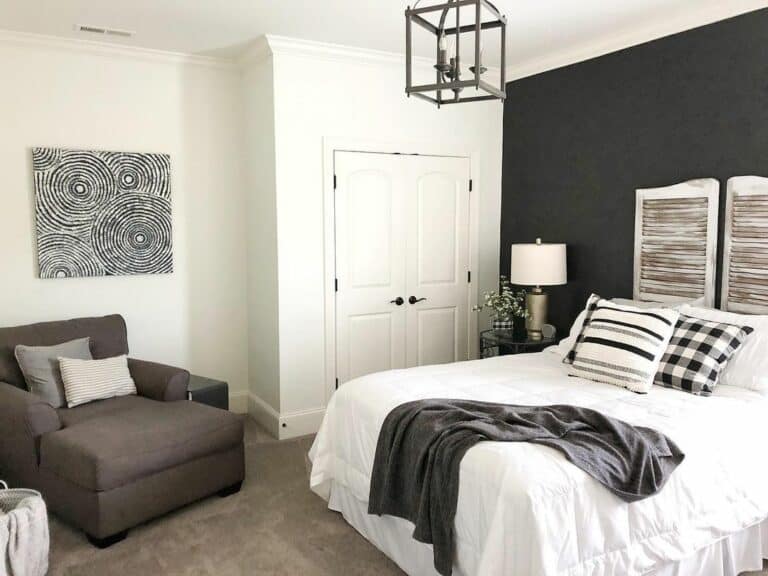 Cozy Black and White Bedroom Ideas