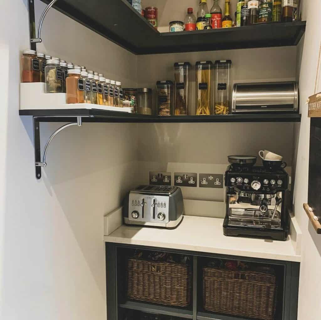 Custom Shelves and Built-in Cubbies
