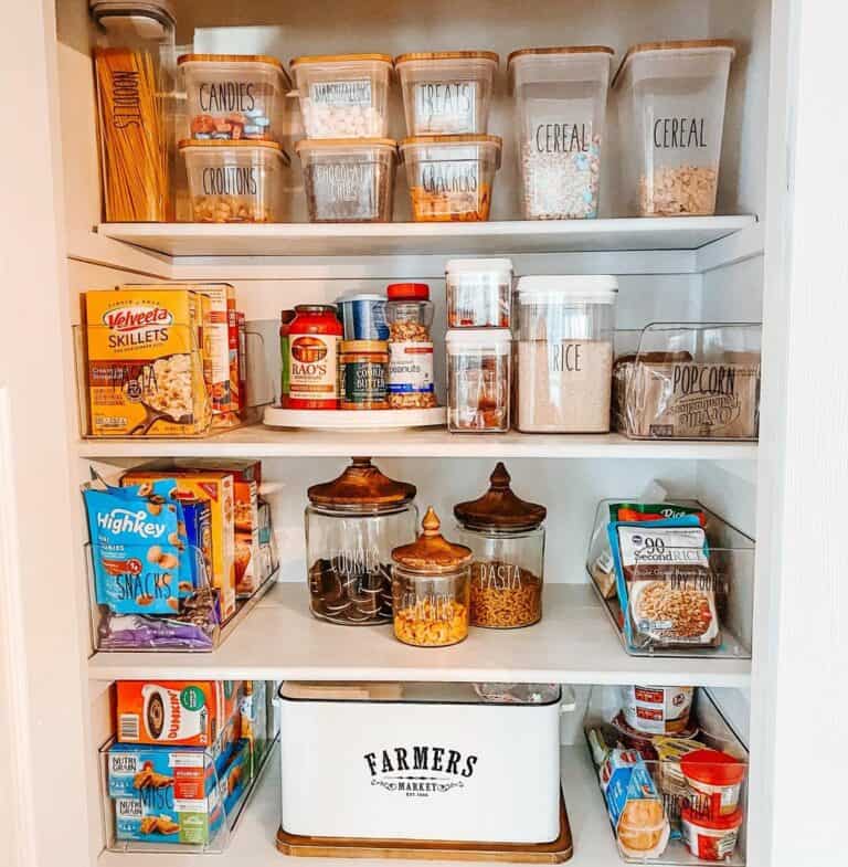 Easy Small Pantry Organization Ideas