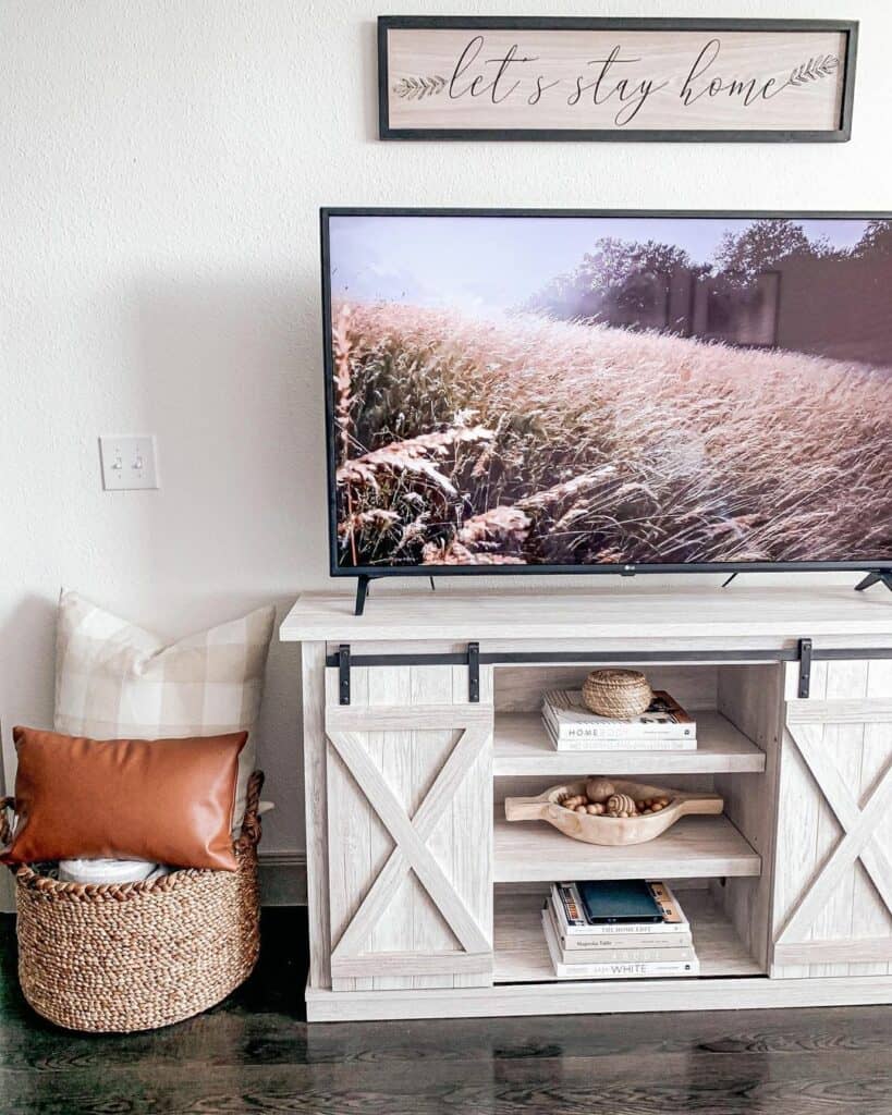 Farmhouse Entertainment Center Ideas