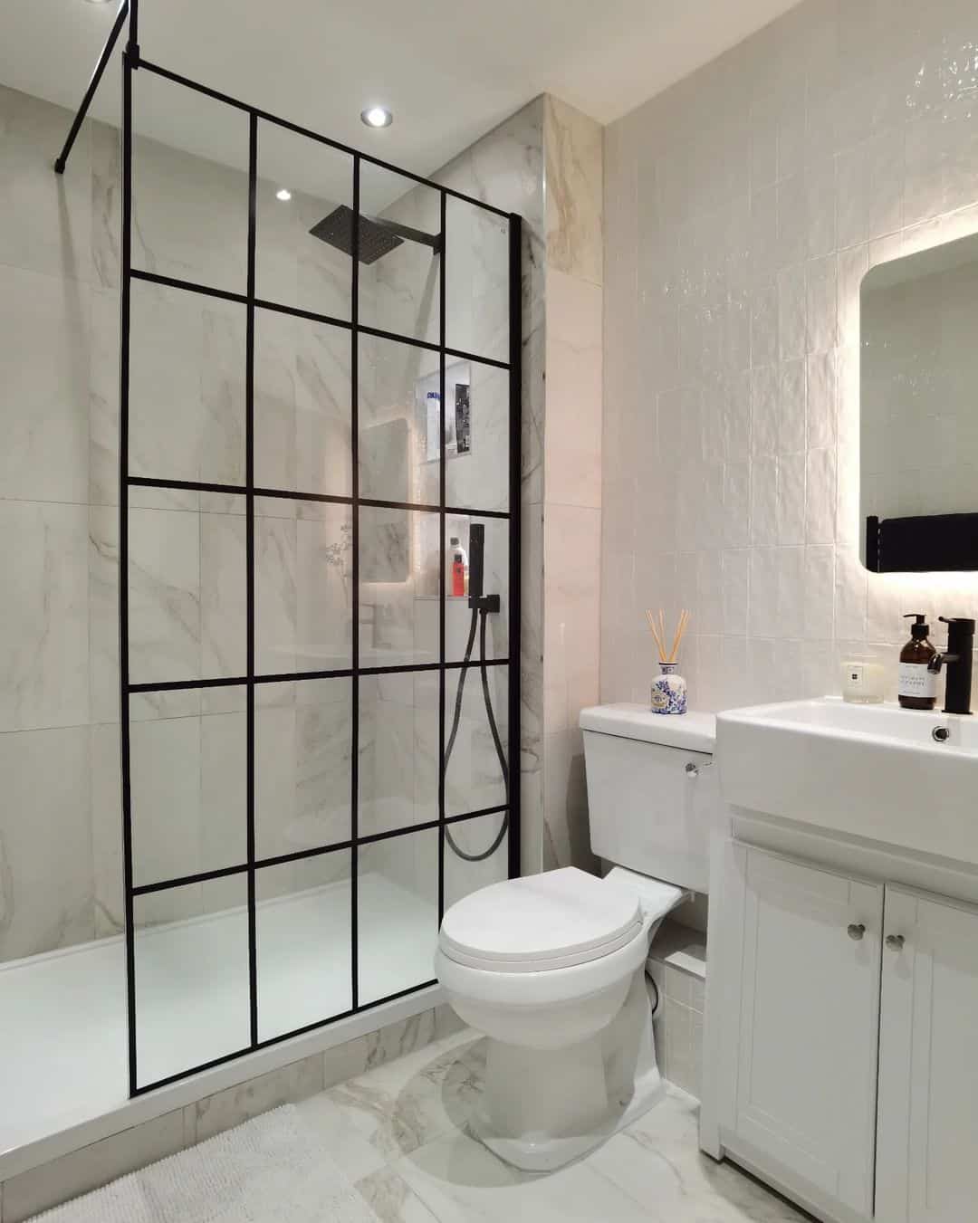 French Line Shower Screen - Soul & Lane