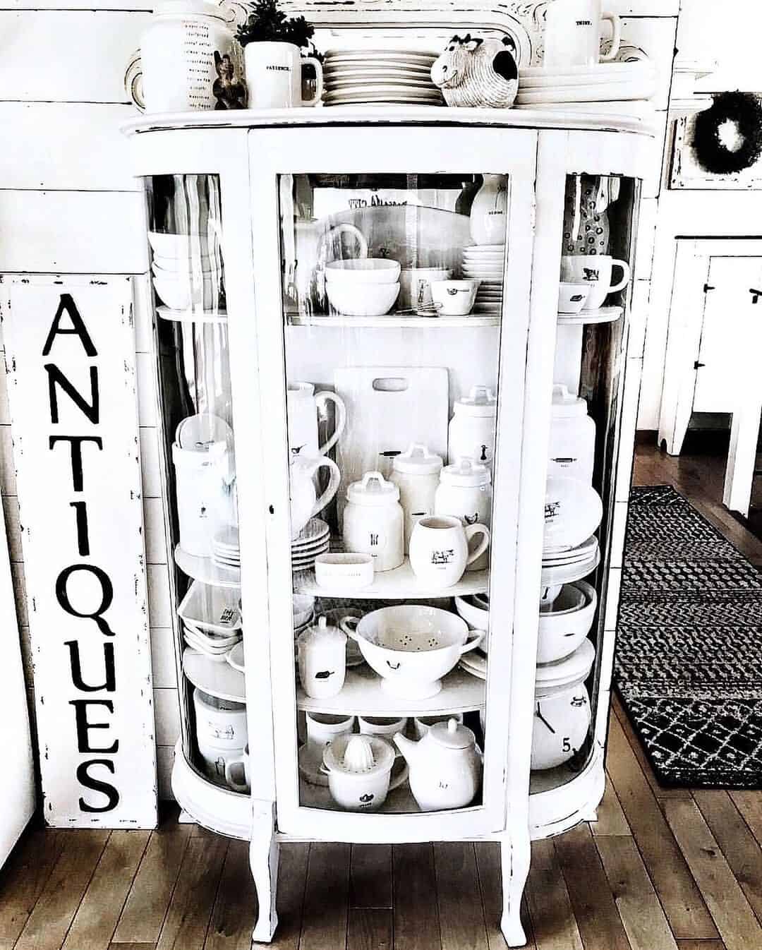 Glass China Cabinet Modern