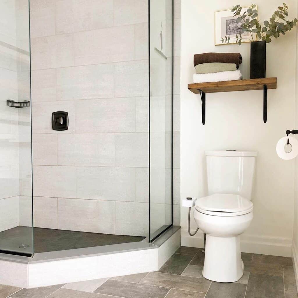 Gray Small Bathroom Shower Tile Ideas