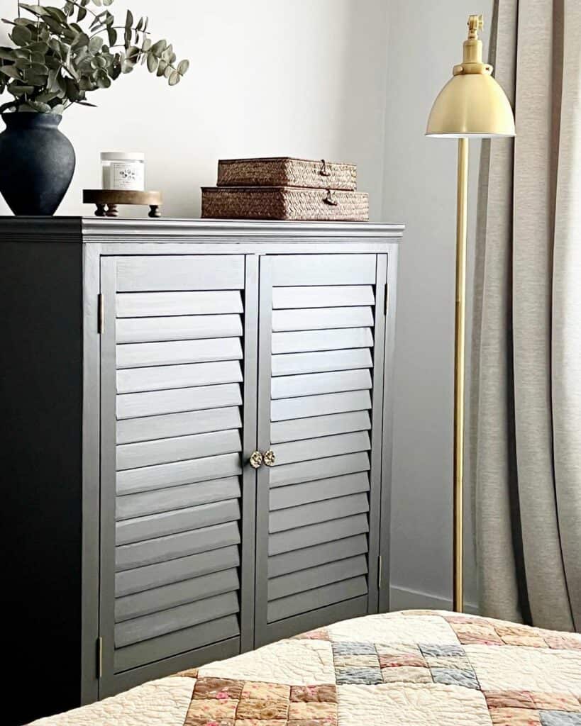 Gray and Gold Bedroom Furniture for a Modern Farmhouse