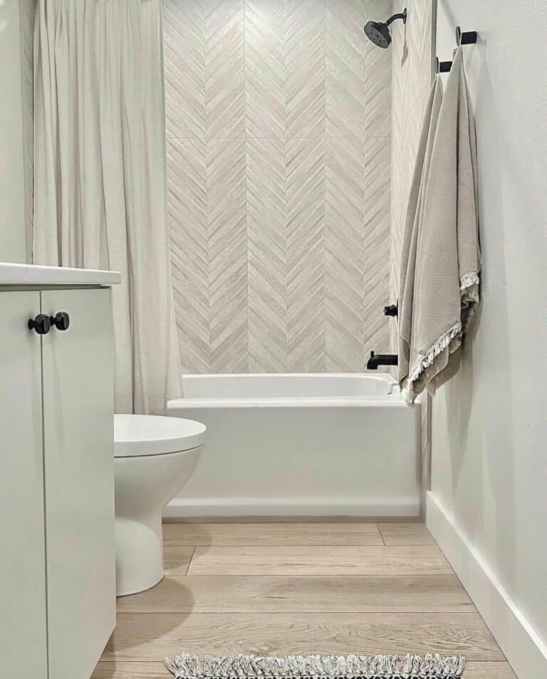Ideal Shower Faucet Placement