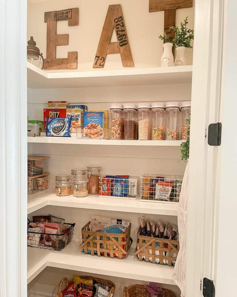 Ideas for Pantry Organization