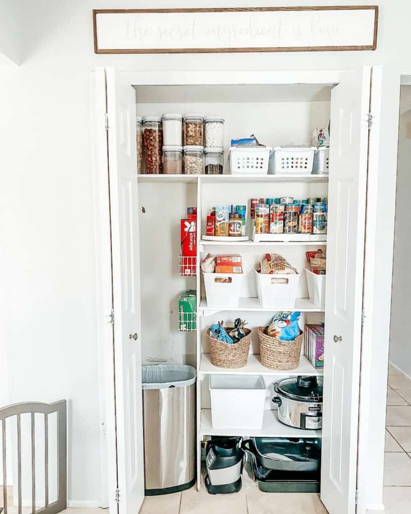 Kitchen Closet Storage Ideas